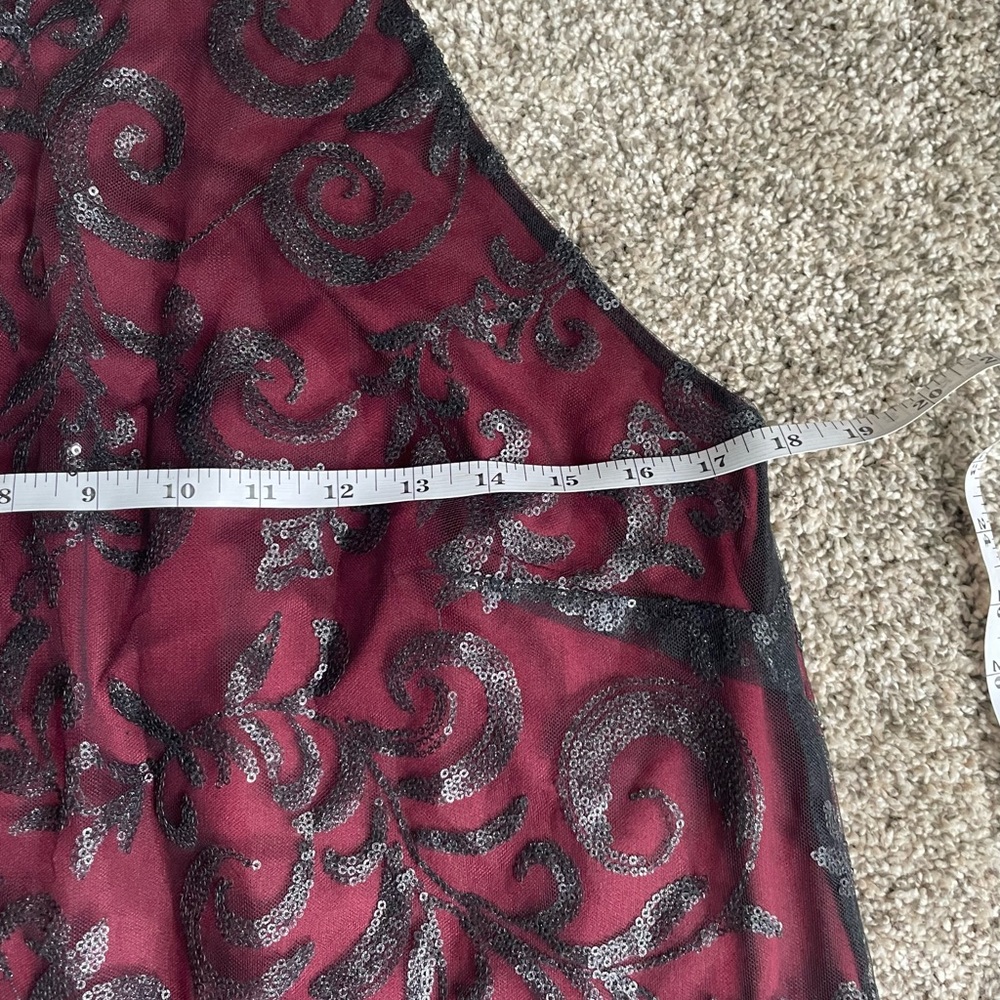 Altar’dState Woman’s Lined Sequenced dress In Sz L in gently used - Picture 3 of 7